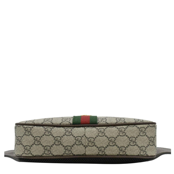 GUCCI Ophidia GG Supreme Canvas Belt Bag Beige 574796