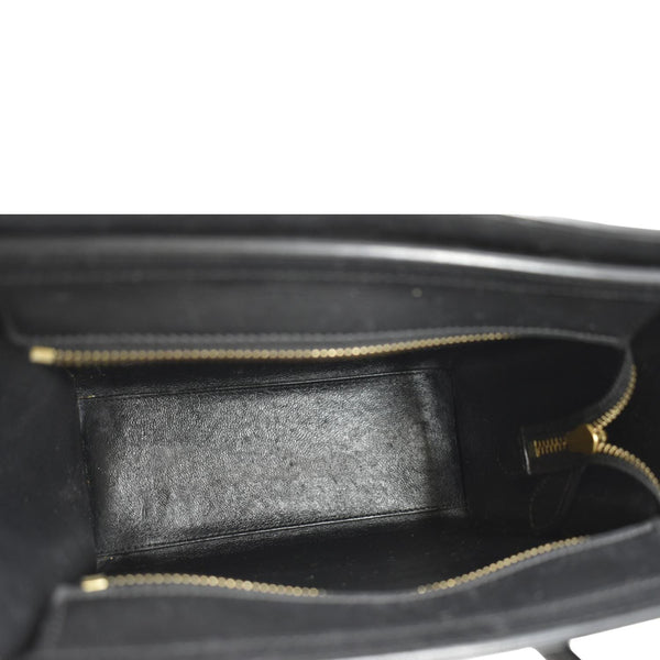 CELINE Nano Luggage Leather Shoulder Bag Tricolor