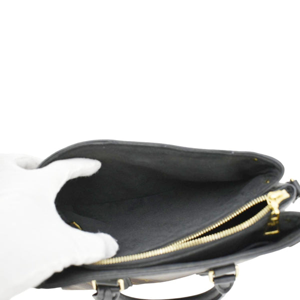 LOUIS VUITTON Soufflot BB Monogram Canvas Shoulder Bag Black