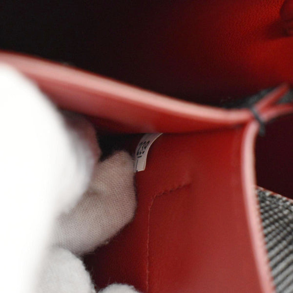 PRADA Double Handle Saffiano Leather Tote Bag Black