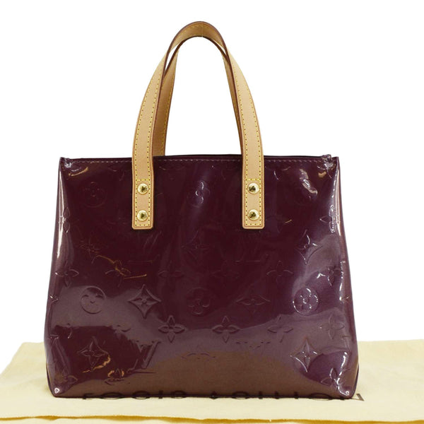 LOUIS VUITTON Reade PM Monogram Vernis Tote Bag Violet