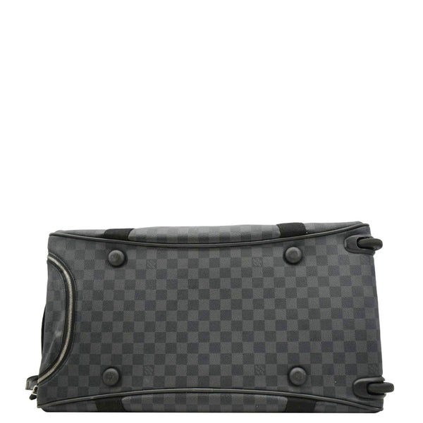 LOUIS VUITTON Damier Graphite Rolling Travel Bag Black lower look