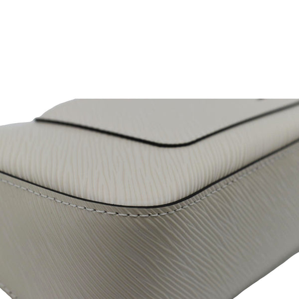 LOUIS VUITTON Marelle Epi Leather Shoulder Bag Beige