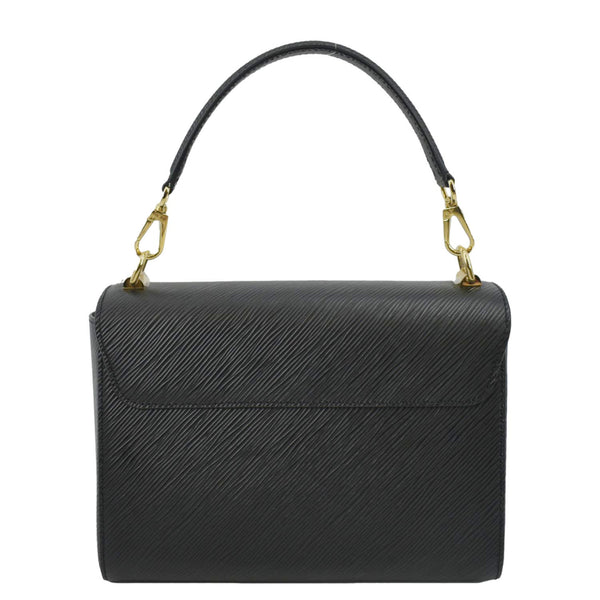 LOUIS VUITTON LV Twist MM Epi Leather Shoulder Bag Black
