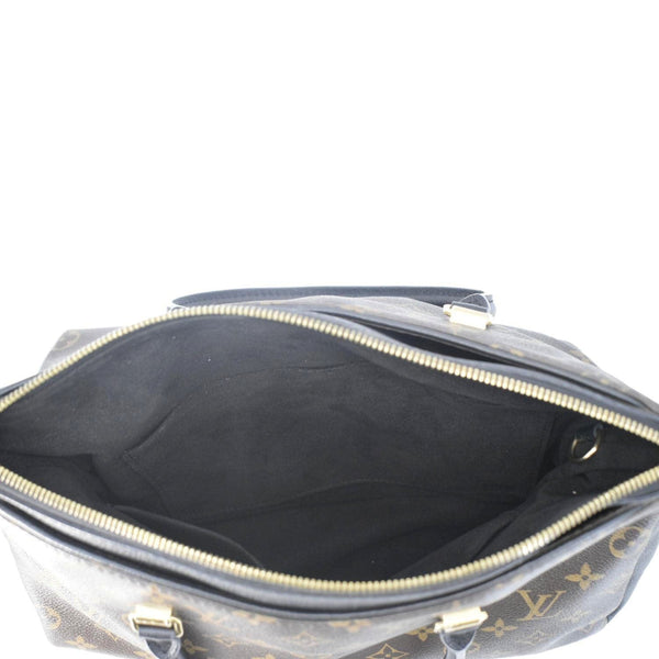 LOUIS VUITTON Pallas MM Monogram Canvas Shoulder Bag Brown