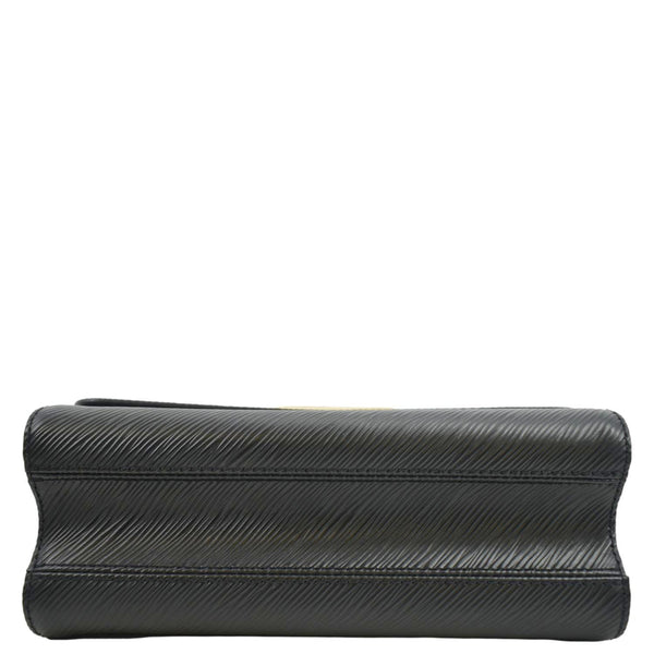 LOUIS VUITTON LV Twist MM Epi Leather Shoulder Bag Black