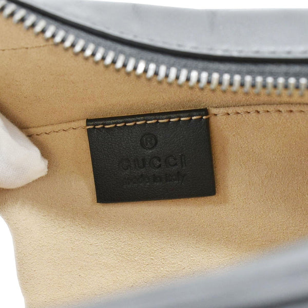 GUCCI GG Marmont Mini Calfskin Matelasse Crossbody Camera Bag Black 634785