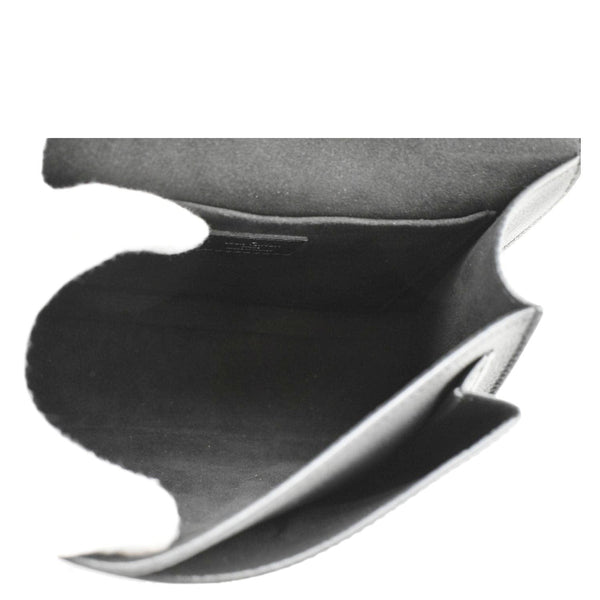 LOUIS VUITTON Mylockme Leather Chain Crossbody Bag Black