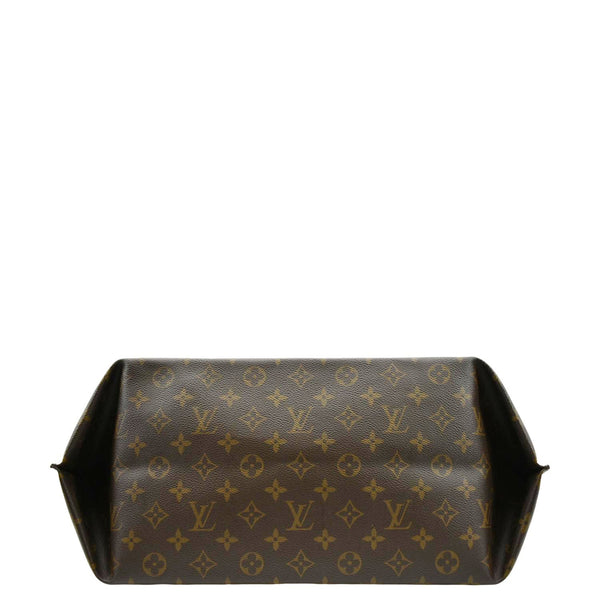 LOUIS VUITTON All-In MM Monogram Canvas Shoulder Bag Brown