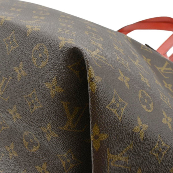LOUIS VUITTON All-In MM Monogram Canvas Shoulder Bag Brown