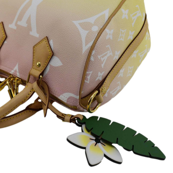 LOUIS VUITTON Speedy Bandouliere 25 By The Pool Giant Monogram Shoulder Bag Multicolor