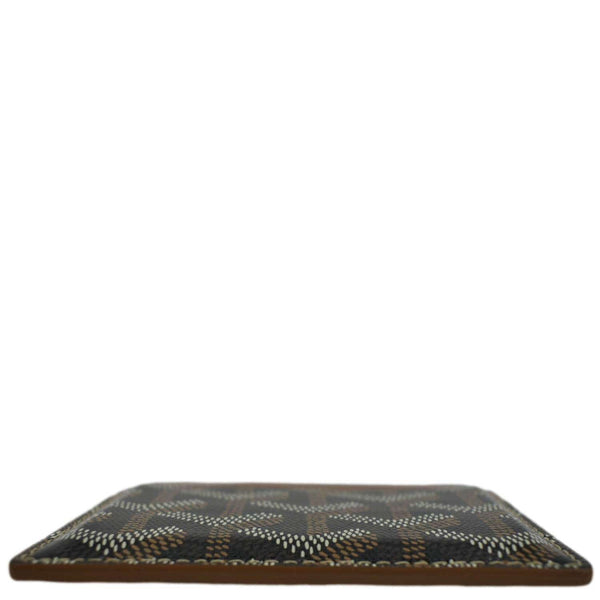 GOYARD Saint Sulpice Canvas Card Holder Tan