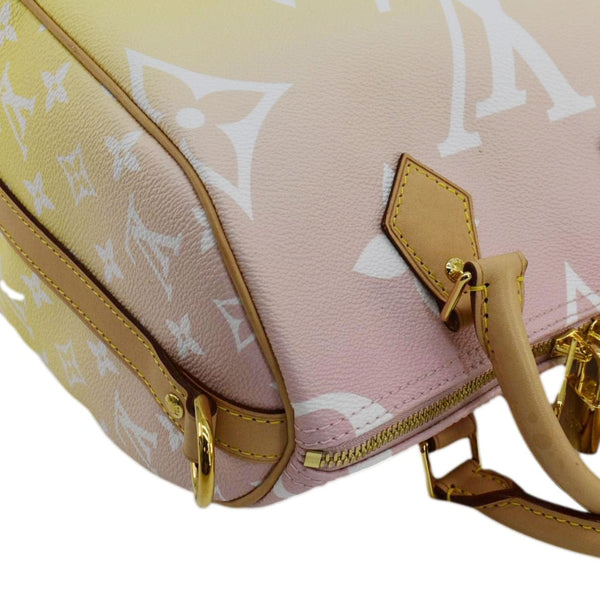 LOUIS VUITTON Speedy Bandouliere 25 By The Pool Giant Monogram Shoulder Bag Multicolor