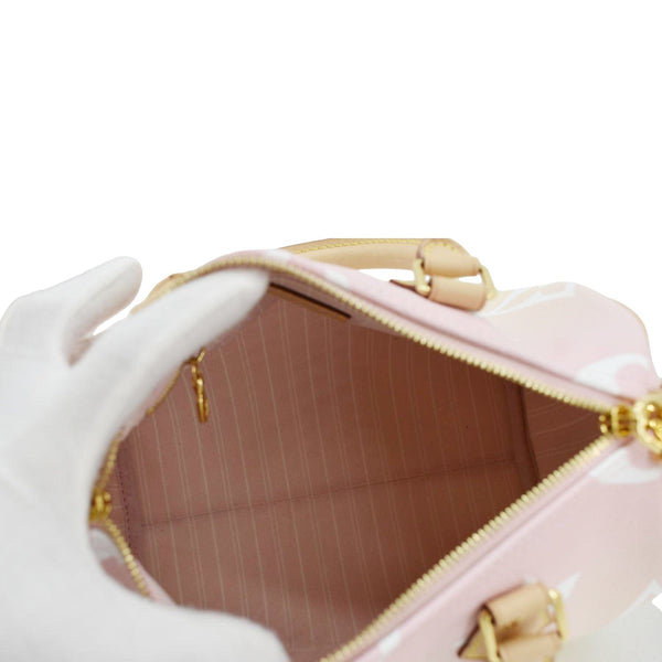 LOUIS VUITTON Speedy Bandouliere 25 By The Pool Giant Monogram Shoulder Bag Multicolor