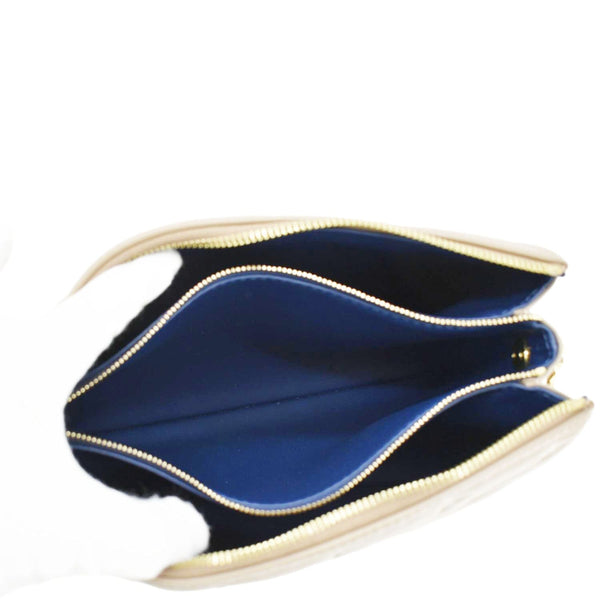 LOUIS VUITTON Coussin PM Monogram Embossed Leather Crossbody Bag Beige