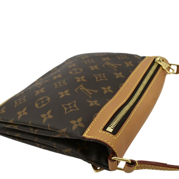 LOUIS VUITTON Saumur PM Monogram Canvas Crossbody Bag Brown