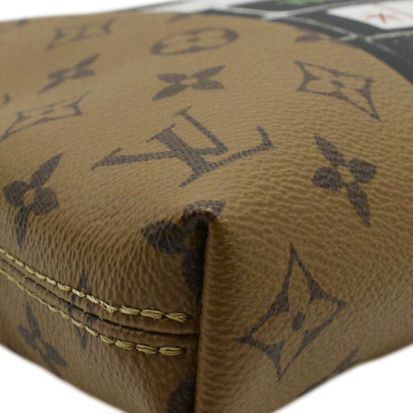 LOUIS VUITTON Carry It Monogram Reverse Canvas Tote Bag Brown