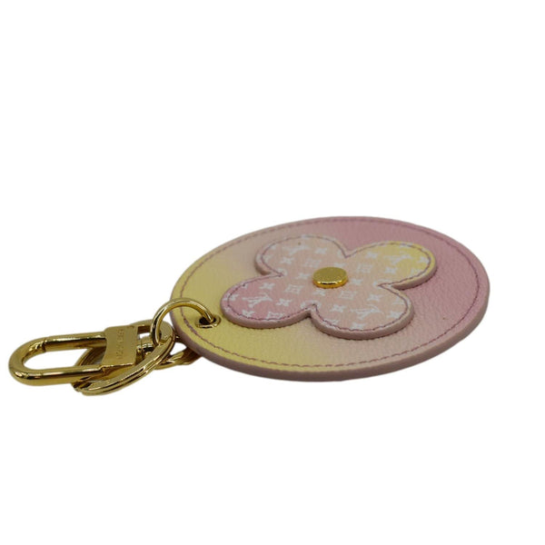 LOUIS VUITTON By the Pool Illustre Monogram Canvas Key Charm Light Pink