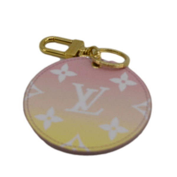 LOUIS VUITTON By the Pool Illustre Monogram Canvas Key Charm Light Pink