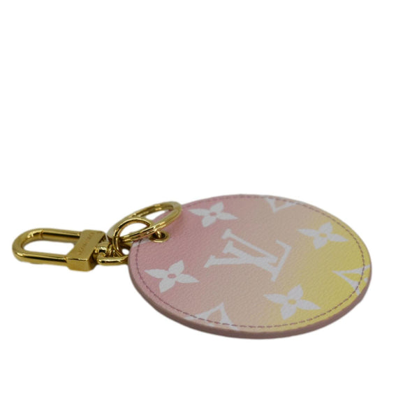 LOUIS VUITTON By the Pool Illustre Monogram Canvas Key Charm Light Pink