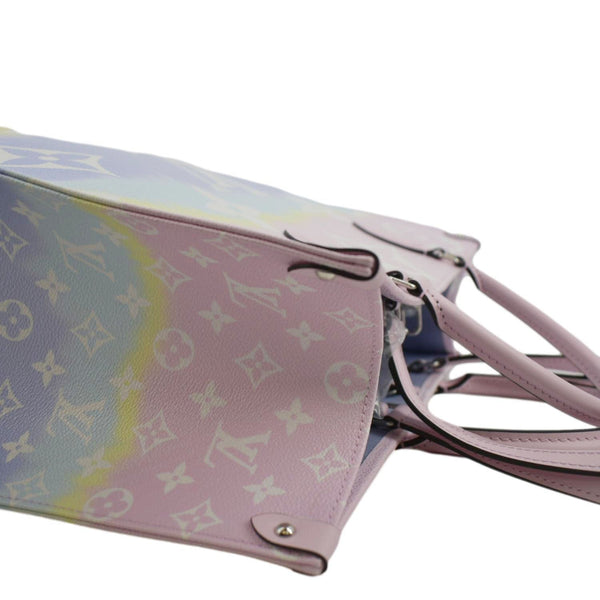 LOUIS VUITTON Escale Onthego GM Monogram Shoulder Bag Pastel Pink