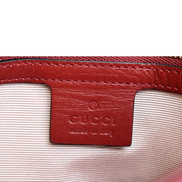GUCCI Arli Small Leather Shoulder Bag Red 550129