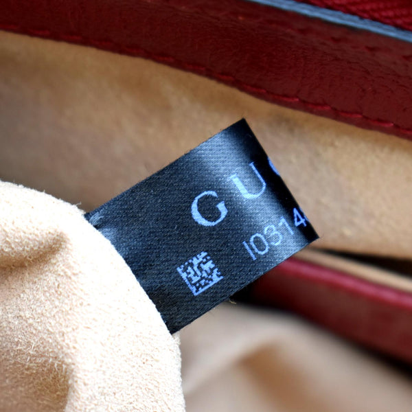 GUCCI Ophidia GG Flora Supreme Small Tote Bag Red 547551