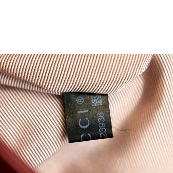 GUCCI Arli Small Leather Shoulder Bag Red 550129