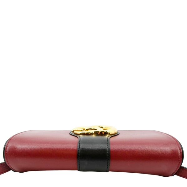 GUCCI Arli Small Leather Shoulder Bag Red 550129