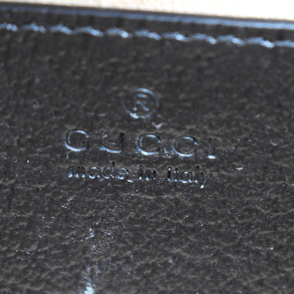 GUCCI Diana Bamboo Mini Leather Tote Bag in Black