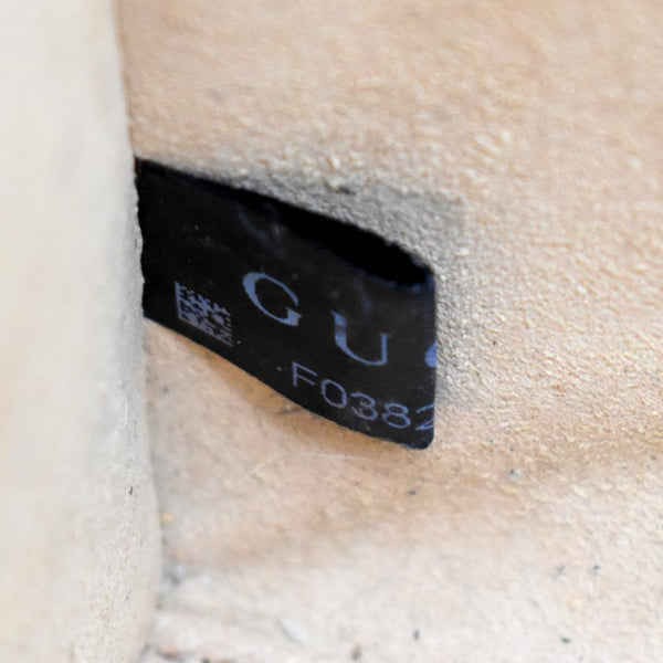 GUCCI Diana Bamboo Mini Leather Tote Bag in Black