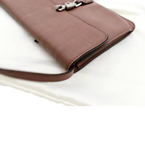 GUCCI Jackie Soft Convertible Mini Calfskin Crossbody Bag Light Pink