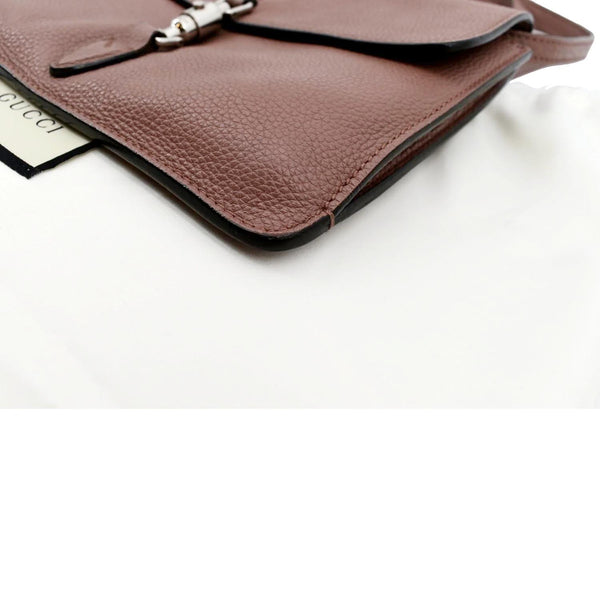 GUCCI Jackie Soft Convertible Mini Calfskin Crossbody Bag Light Pink