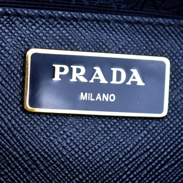 PRADA Lux Medium Promenade Saffiano Leather Shoulder Bag Nero BL0837