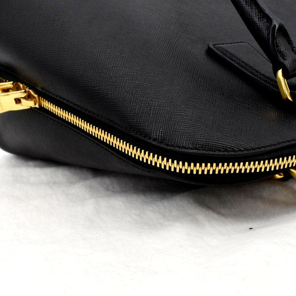 PRADA Lux Medium Promenade Saffiano Leather Shoulder Bag Nero BL0837