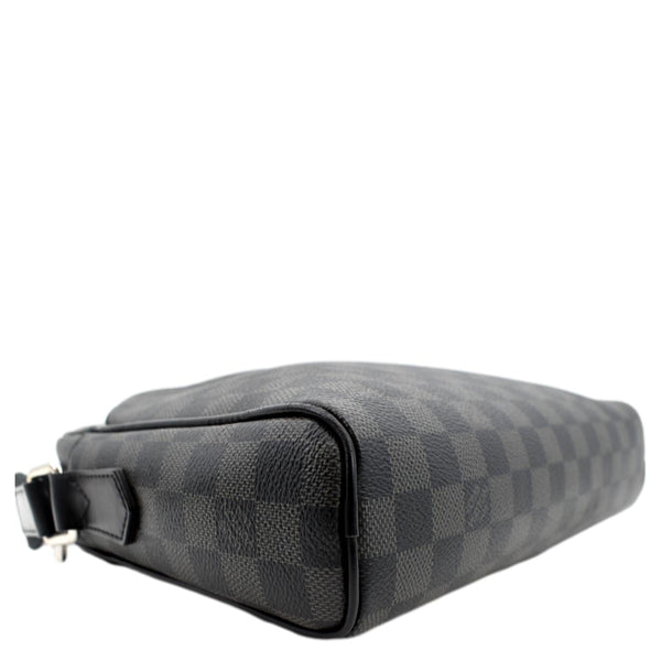 LOUIS VUITTON Dayton Reporter PM Damier Graphite Crossbody Bag Black