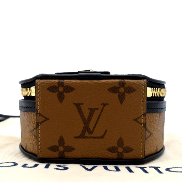 LOUIS VUITTON Boite Chapeau Mini Reverse Monogram Canvas Shoulder Bag Brown