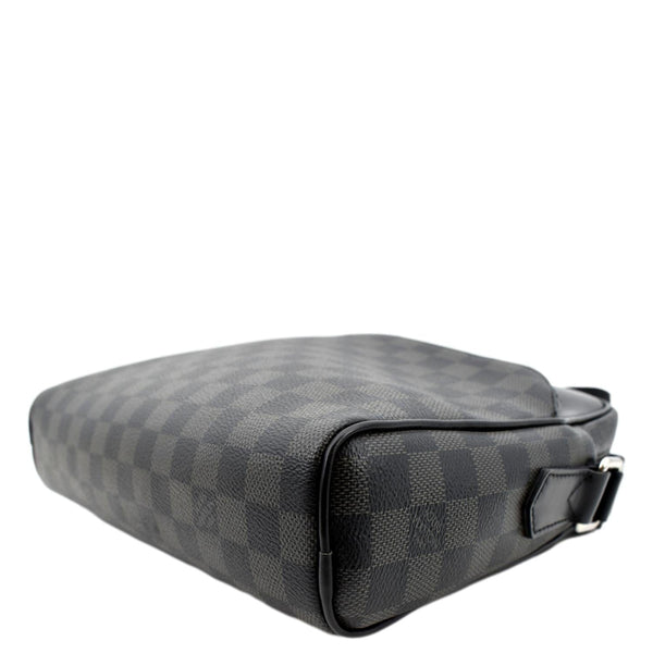 LOUIS VUITTON Dayton Reporter PM Damier Graphite Crossbody Bag Black