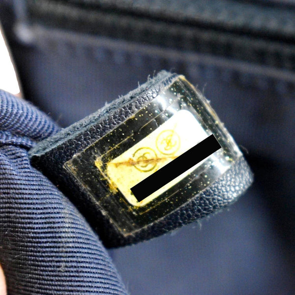 CHANEL Flap Perforated Leather Shoulder Bag Red