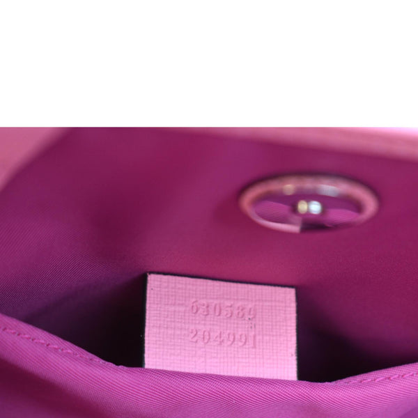 GUCCI Kids Strawberry GG Supreme Canvas Tote Bag Beige 630589