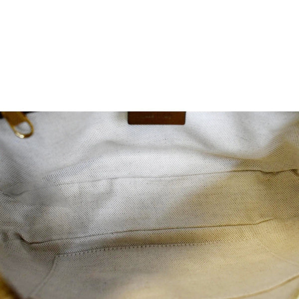 GUCCI Fake/Not GG Supreme Canvas Belt Bag Beige 602695
