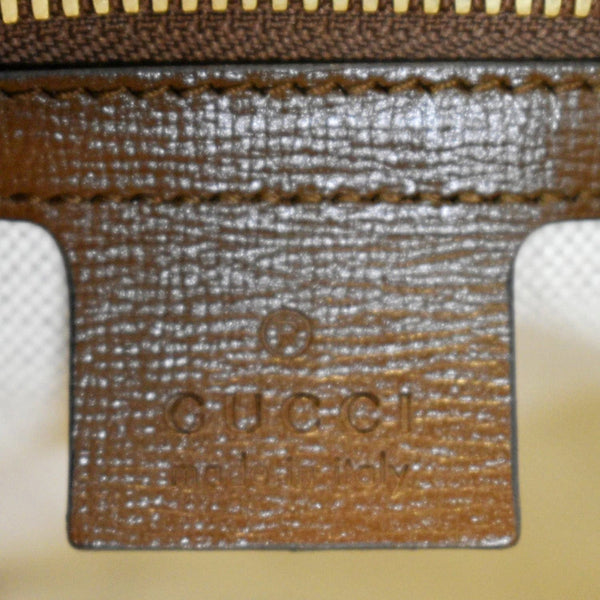 GUCCI Fake/Not GG Supreme Canvas Belt Bag Beige 602695