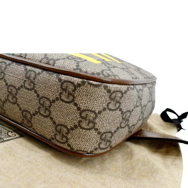 GUCCI Fake/Not GG Supreme Canvas Belt Bag Beige 602695