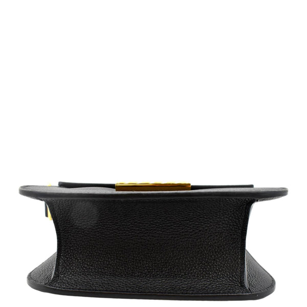 TOM FORD Tara T-Clasp Mini Leather Shoulder Bag Black