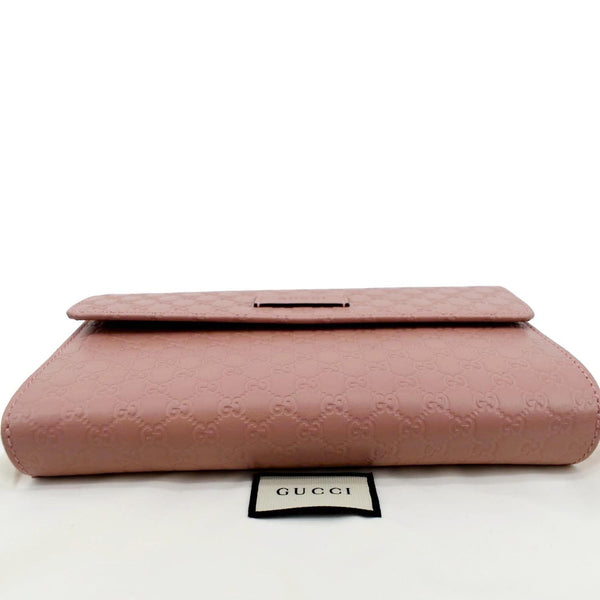 GUCCI Leather Wallet Light Pink 449364