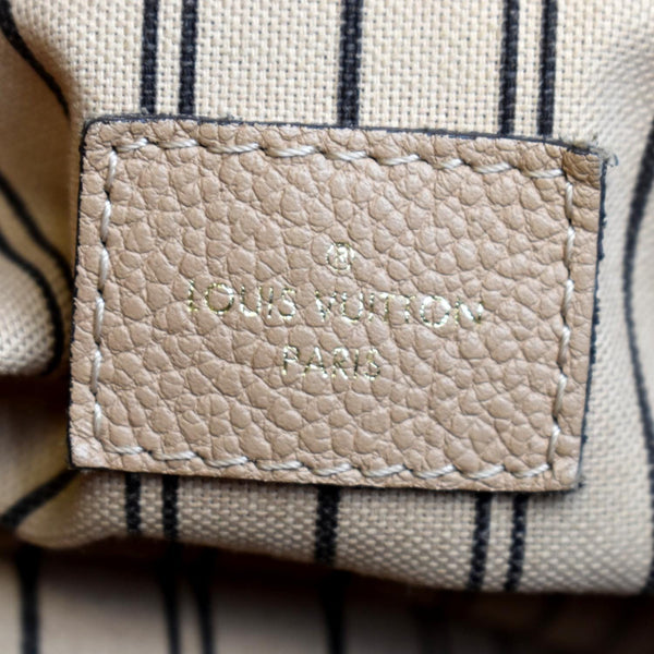 LOUIS VUITTON Artsy MM Empreinte Leather Hobo Bag Camel