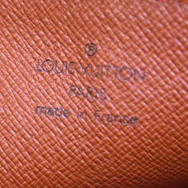 LOUIS VUITTON Papillon Damier Ebene Shoulder Bag Brown