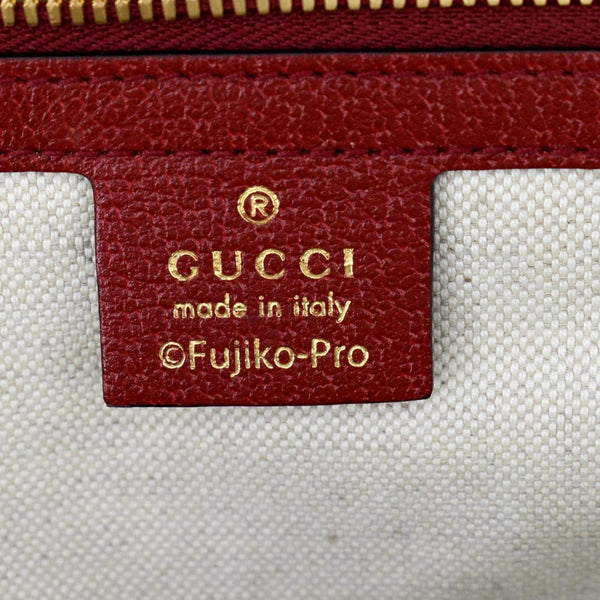 GUCCI X Doraemon Vintage GG Supreme Monogram Backpack Beige 647816