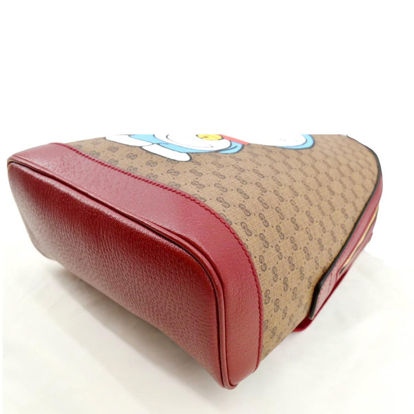 GUCCI X Doraemon Vintage GG Supreme Monogram Backpack Beige 647816