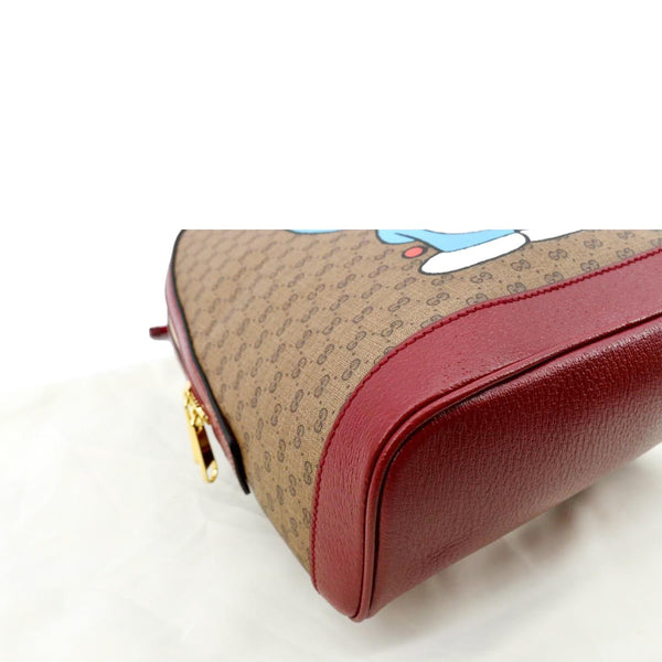 GUCCI X Doraemon Vintage GG Supreme Monogram Backpack Beige 647816